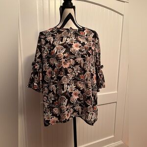 i Jeans by Buffalo Floral Blouse